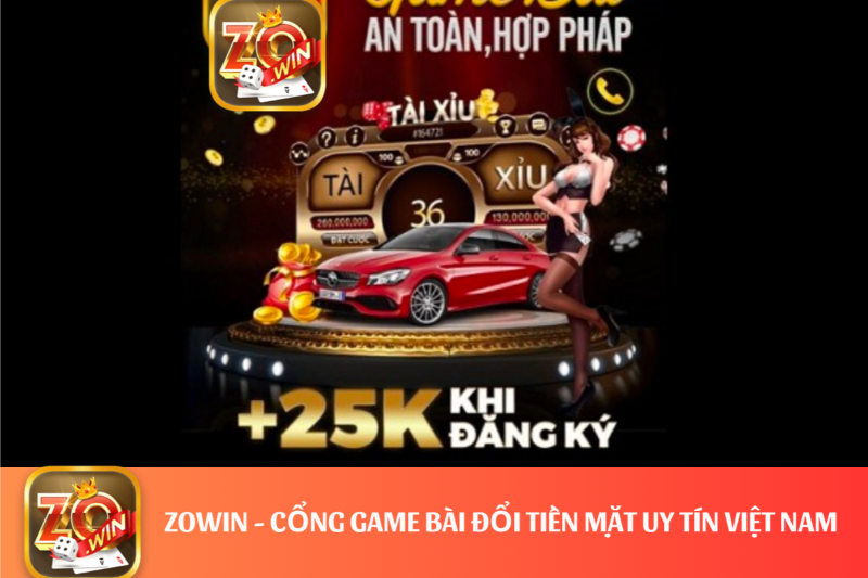 zowin tặng 25k